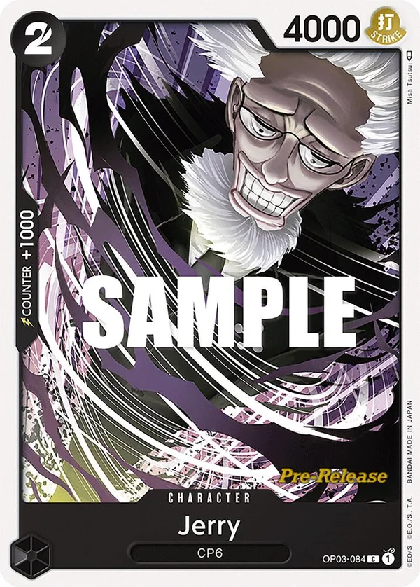 Jerry, Pillars of Strength Pre-Release Cards OP03-084