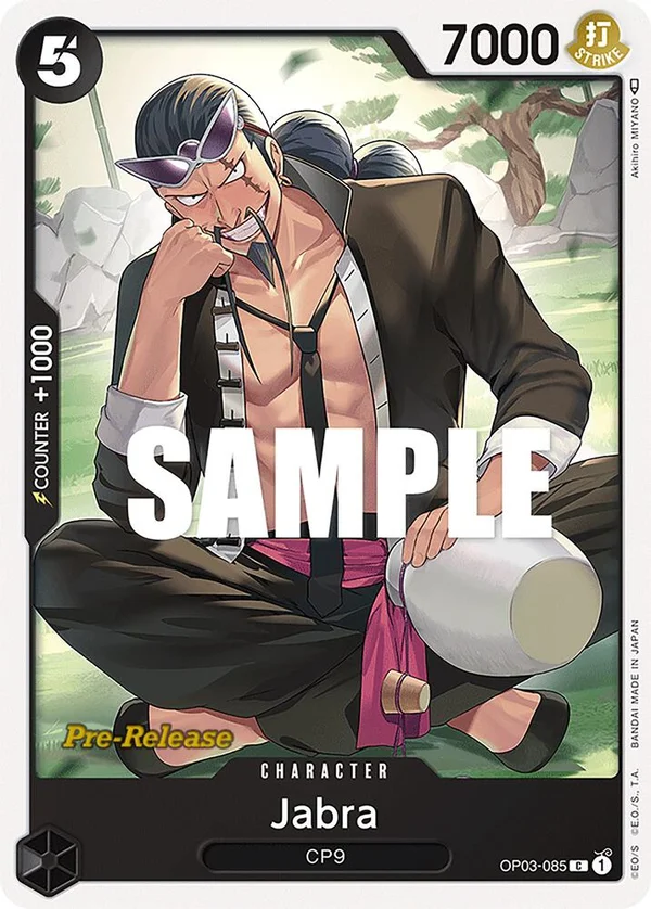 Jabra, Pillars of Strength Pre-Release Cards OP03-085