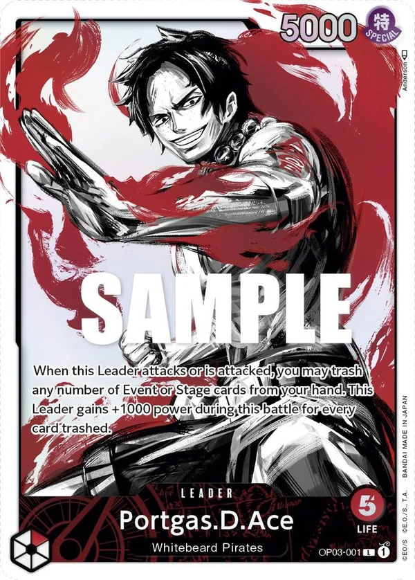 Portgas.D.Ace, Pillars of Strength OP03-001