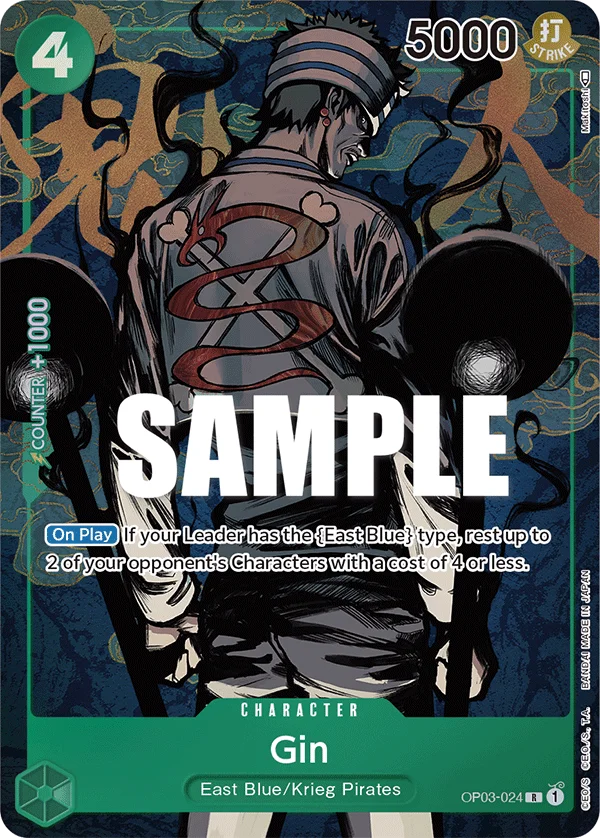 Gin, Pillars of Strength OP03-024