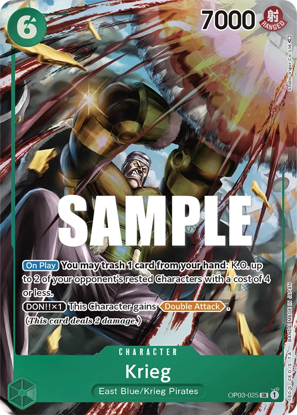 Krieg, Pillars of Strength OP03-025