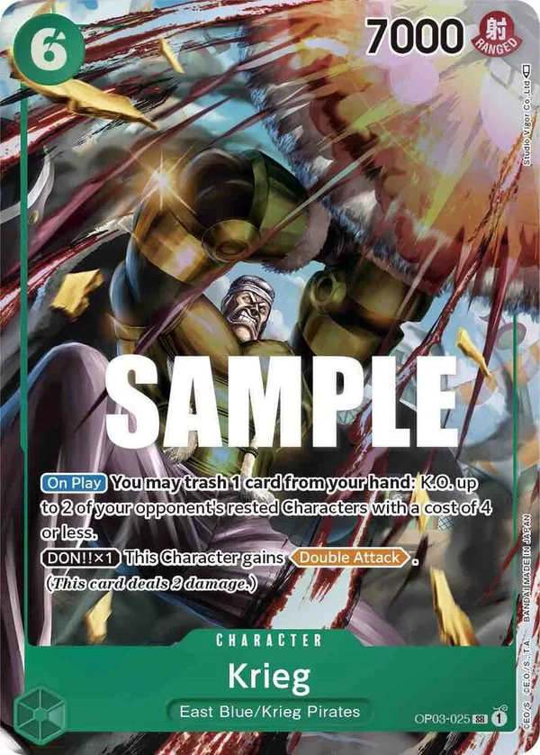 Krieg, Pillars of Strength OP03-025