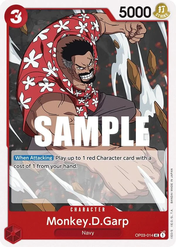 Monkey.D.Garp, Pillars of Strength OP03-014