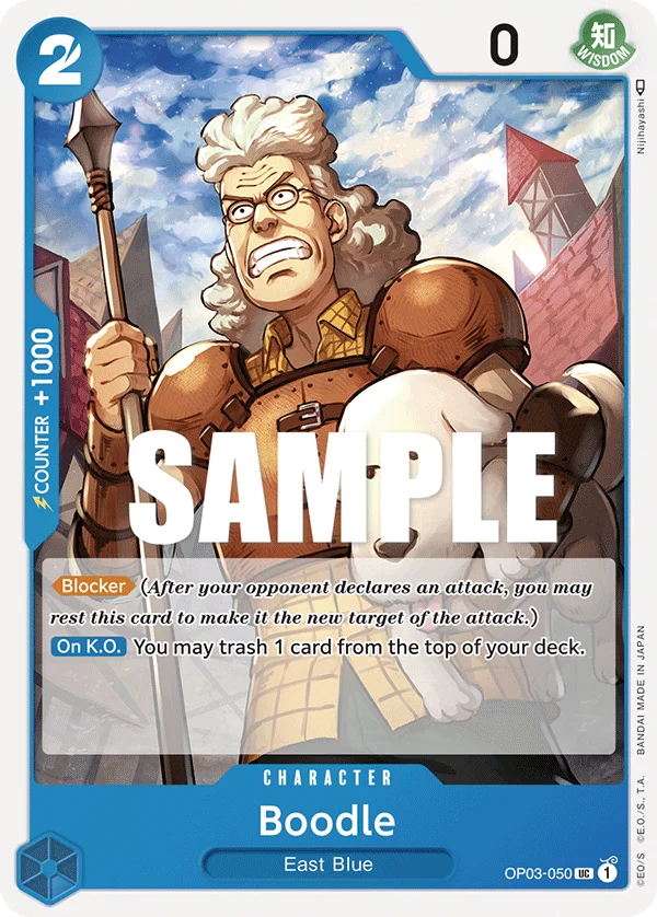 Boodle, Pillars of Strength OP03-050