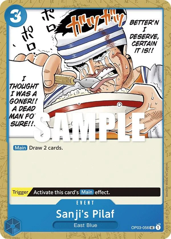 Sanji's Pilaf, Pillars of Strength OP03-056