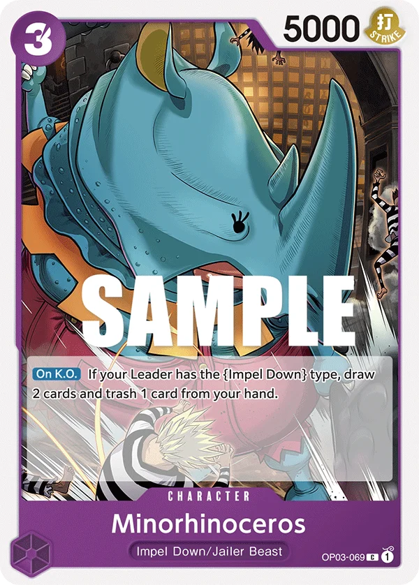 Minorhinoceros, Pillars of Strength OP03-069