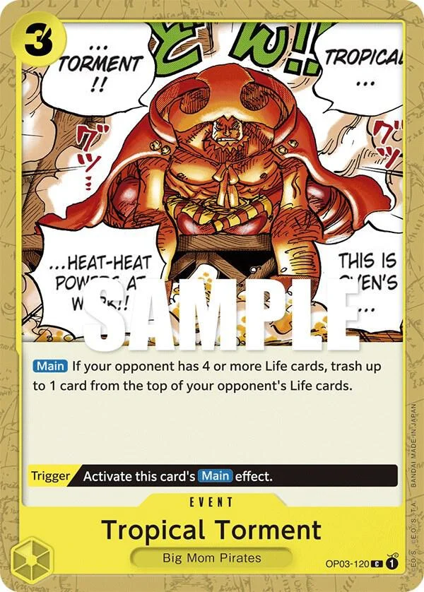 Tropical Torment, Pillars of Strength OP03-120