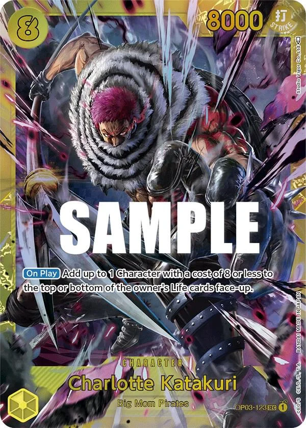 Charlotte Katakuri, Pillars of Strength OP03-123