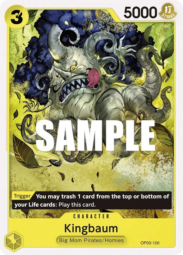 Kingbaum, Pillars of Strength OP03-100