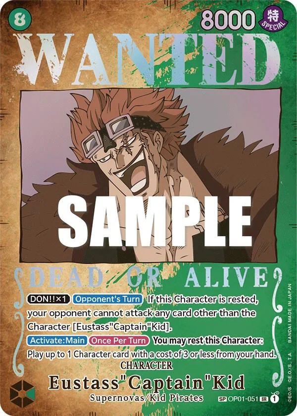 Eustass"Captain"Kid, Pillars of Strength OP01-051