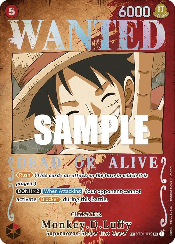 Monkey.D.Luffy, Pillars of Strength ST01-012