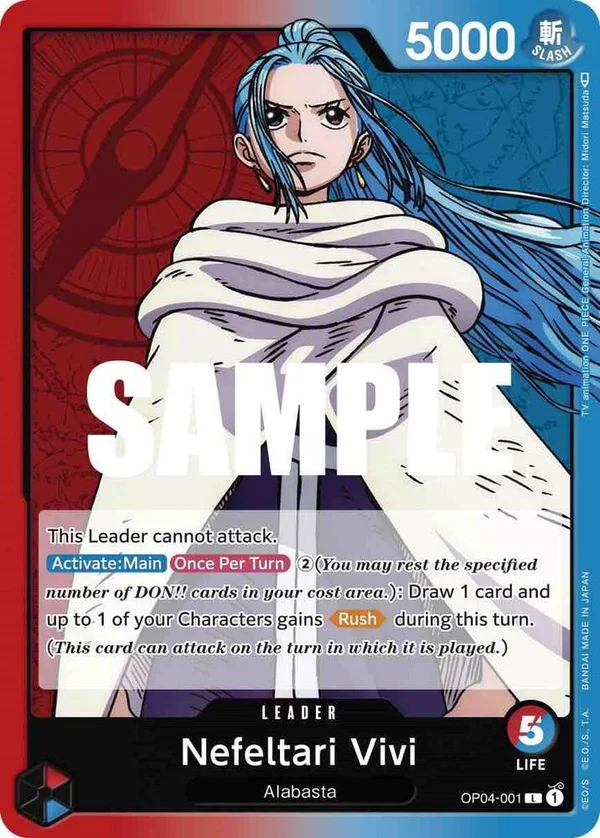 Nefeltari Vivi, Kingdoms of Intrigue OP04-001