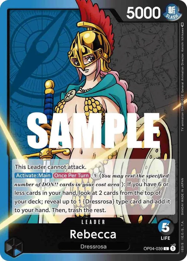Rebecca, Kingdoms of Intrigue OP04-039