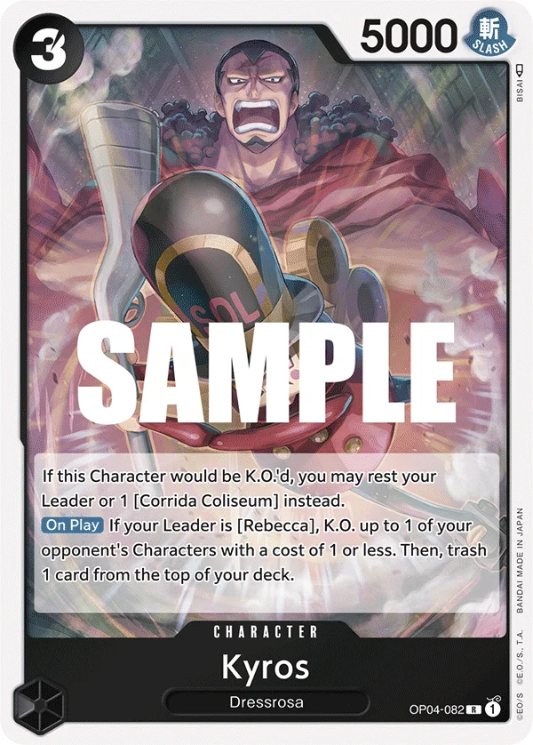 Kyros, Kingdoms of Intrigue OP04-082