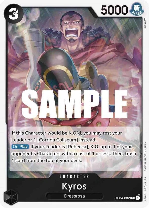 Kyros, Kingdoms of Intrigue OP04-082