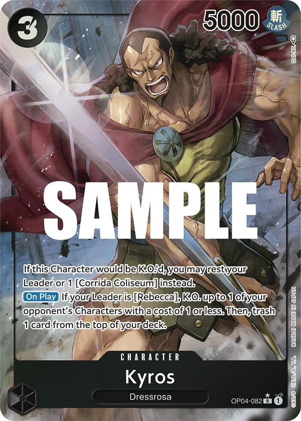 Kyros, Kingdoms of Intrigue OP04-082