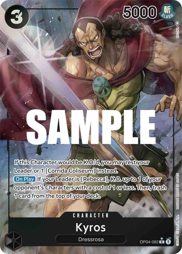 Kyros, Kingdoms of Intrigue OP04-082