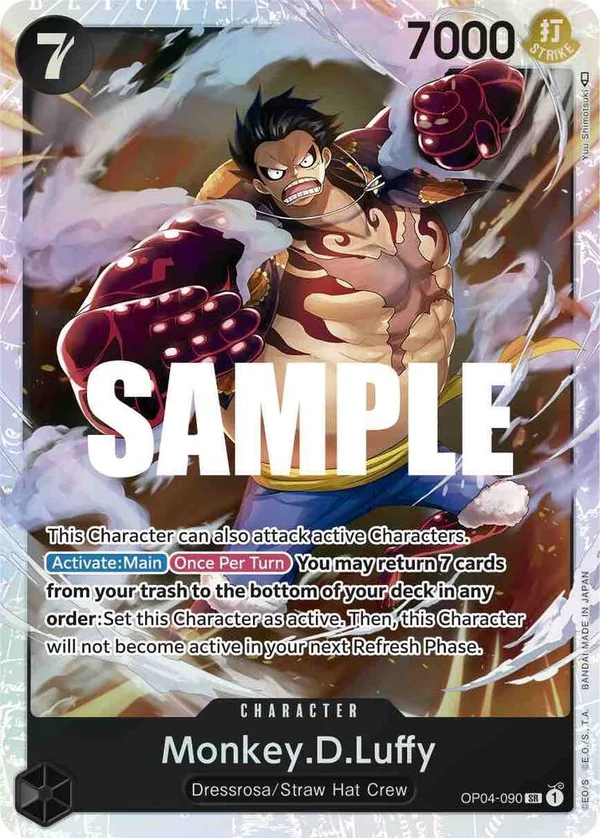 Monkey.D.Luffy, Kingdoms of Intrigue OP04-090