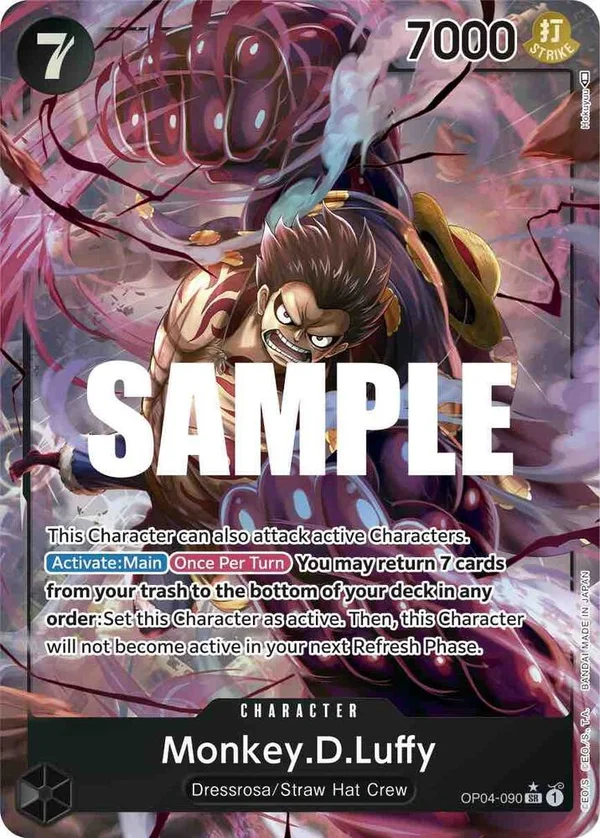 Monkey.D.Luffy, Kingdoms of Intrigue OP04-090