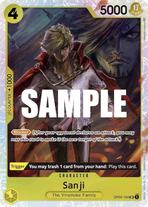 Sanji, Kingdoms of Intrigue OP04-104