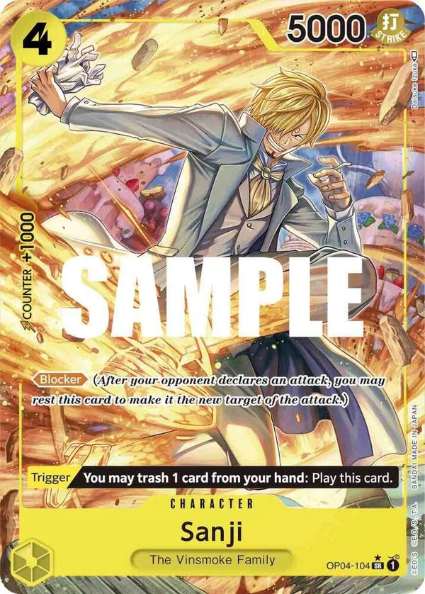 Sanji, Kingdoms of Intrigue OP04-104