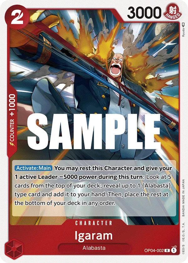 Igaram, Kingdoms of Intrigue OP04-002