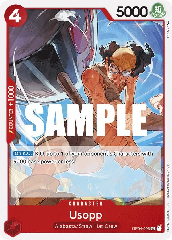 Usopp, Kingdoms of Intrigue OP04-003