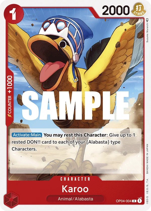 Karoo, Kingdoms of Intrigue OP04-004