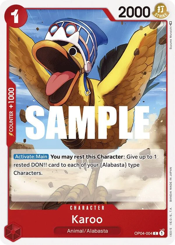 Karoo, Kingdoms of Intrigue OP04-004