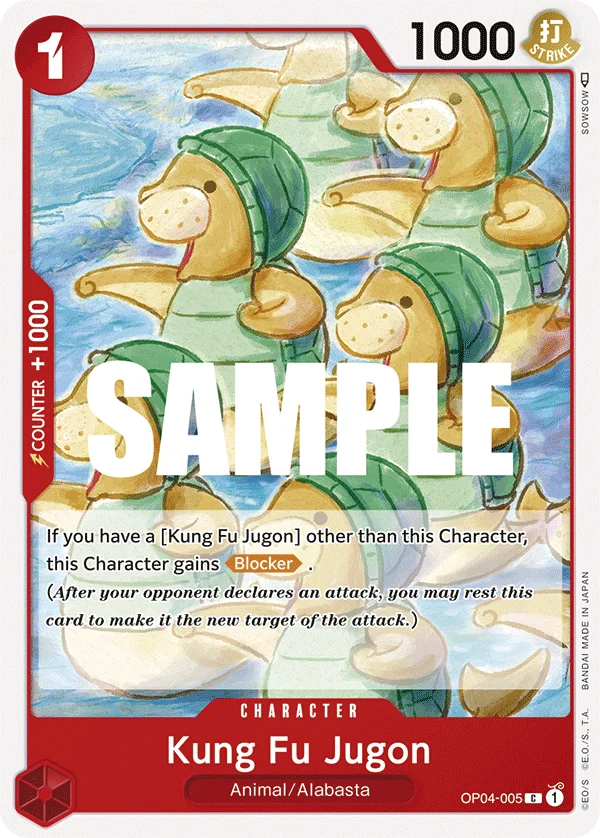 Kung Fu Jugon, Kingdoms of Intrigue OP04-005