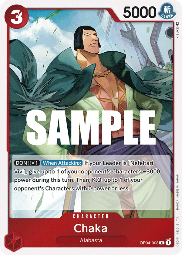 Chaka, Kingdoms of Intrigue OP04-008
