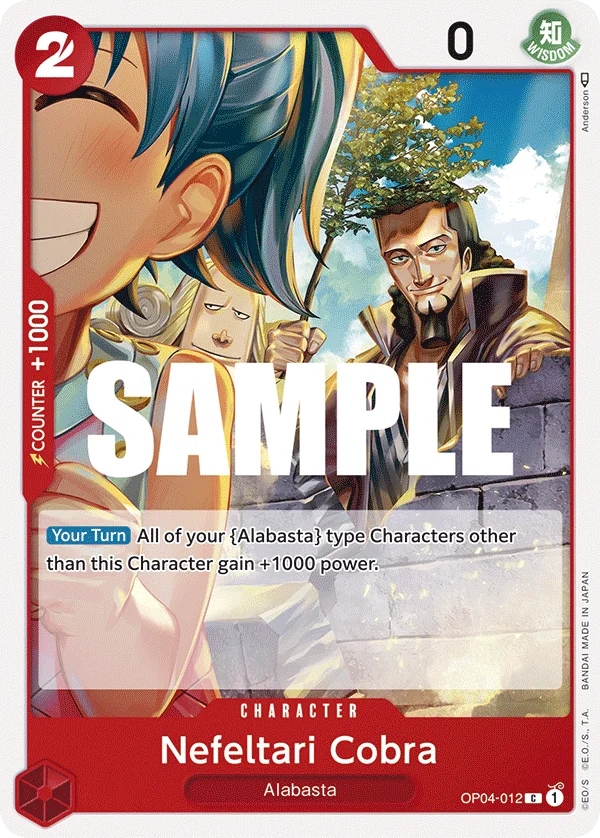 Nefeltari Cobra, Kingdoms of Intrigue OP04-012