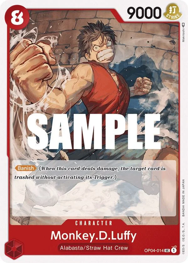 Monkey.D.Luffy, Kingdoms of Intrigue OP04-014