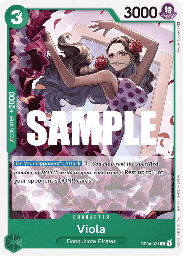 Viola, Kingdoms of Intrigue OP04-021
