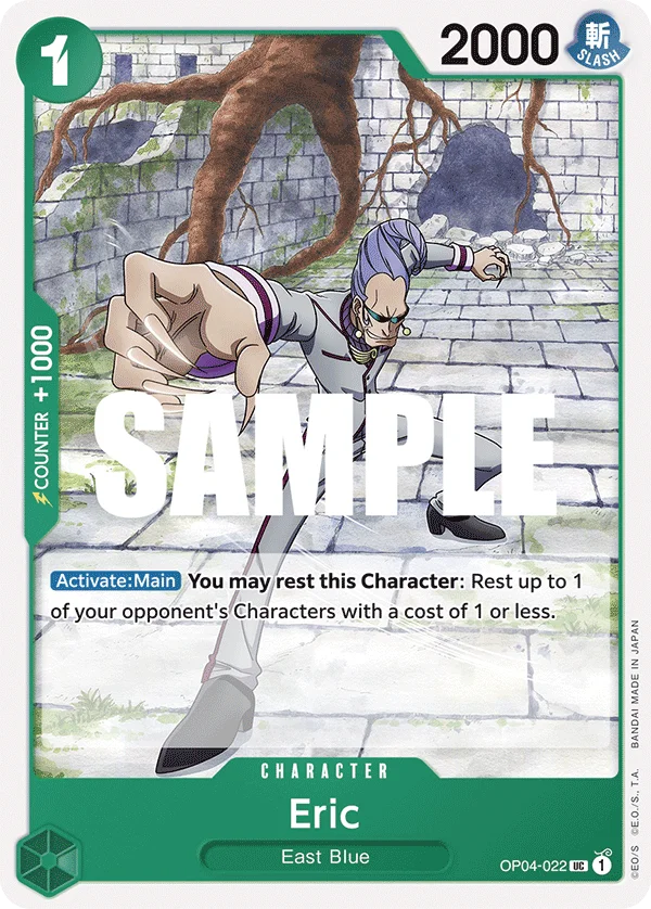 Eric, Kingdoms of Intrigue OP04-022