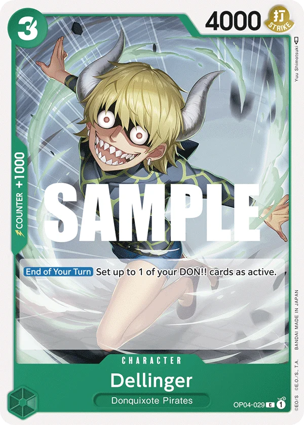 Dellinger, Kingdoms of Intrigue OP04-029