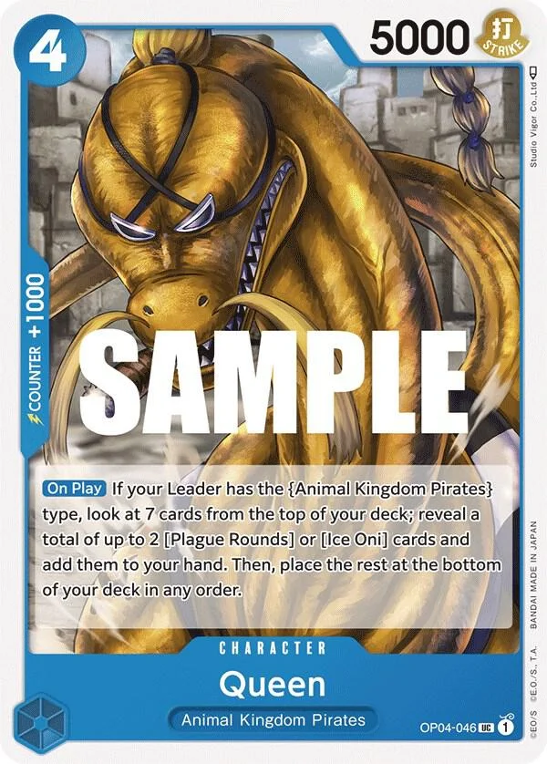 Queen, Kingdoms of Intrigue OP04-046