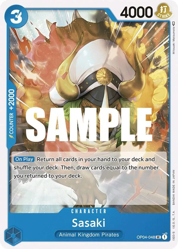 Sasaki, Kingdoms of Intrigue OP04-048