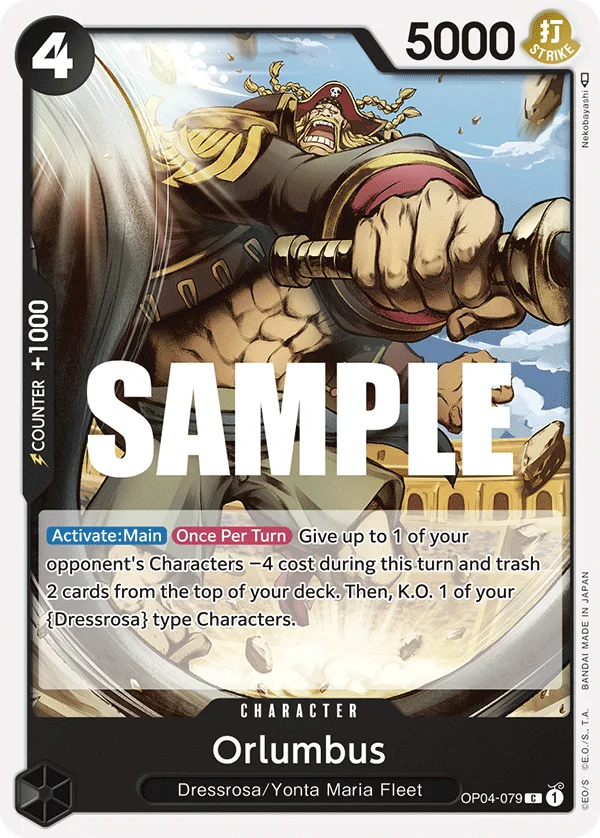 Orlumbus, Kingdoms of Intrigue OP04-079