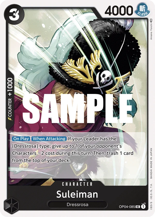 Suleiman, Kingdoms of Intrigue OP04-085