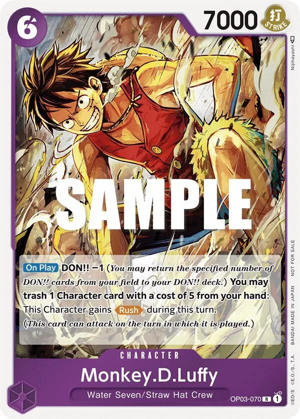 Monkey.D.Luffy, Kingdoms of Intrigue OP03-070