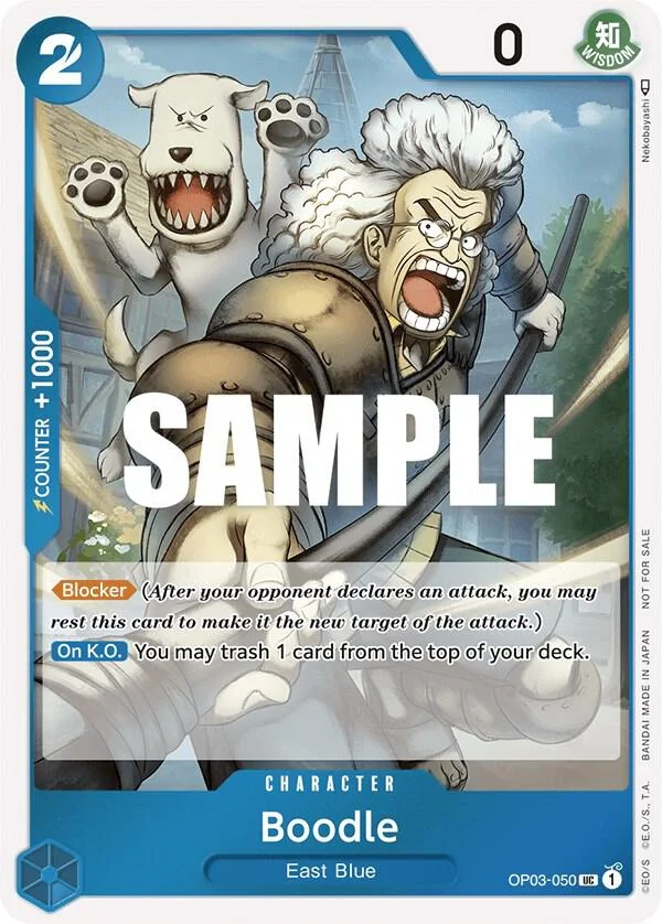 Boodle, Kingdoms of Intrigue OP03-050