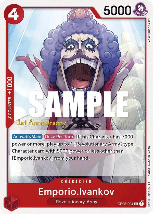 Emporio.Ivankov, Awakening of the New Era: 1st Anniversary Tournament Cards OP05-004
