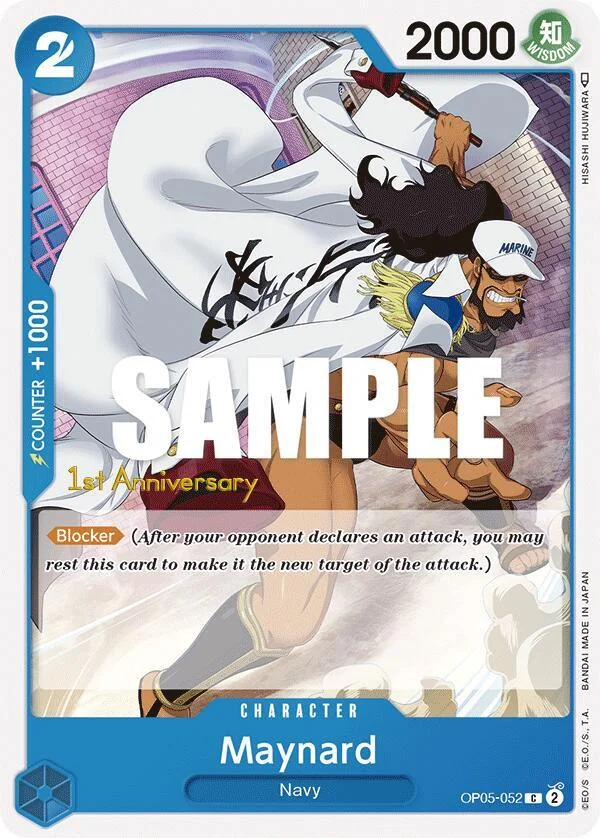Maynard, Awakening of the New Era: 1st Anniversary Tournament Cards OP05-052