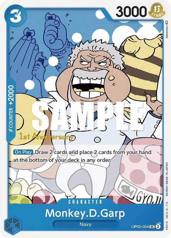 Monkey.D.Garp, Awakening of the New Era: 1st Anniversary Tournament Cards OP05-054