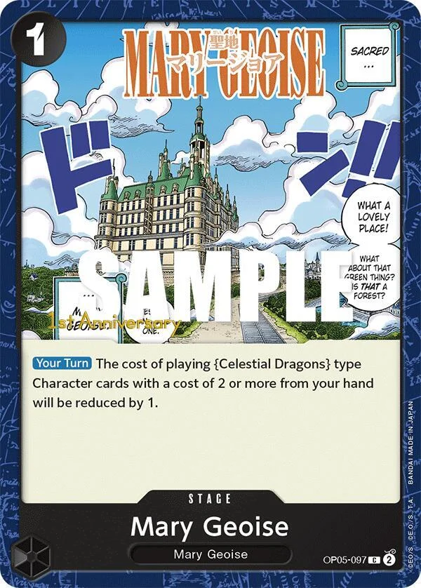 Mary Geoise, Awakening of the New Era: 1st Anniversary Tournament Cards OP05-097
