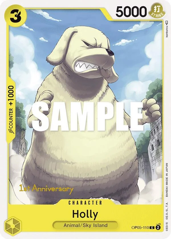 Holly, Awakening of the New Era: 1st Anniversary Tournament Cards OP05-110