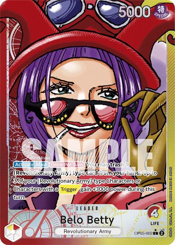 Belo Betty, Awakening of the New Era OP05-002