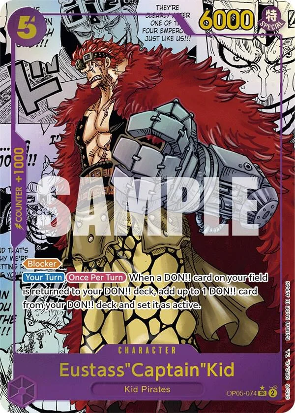 Eustass"Captain"Kid, Awakening of the New Era OP05-074