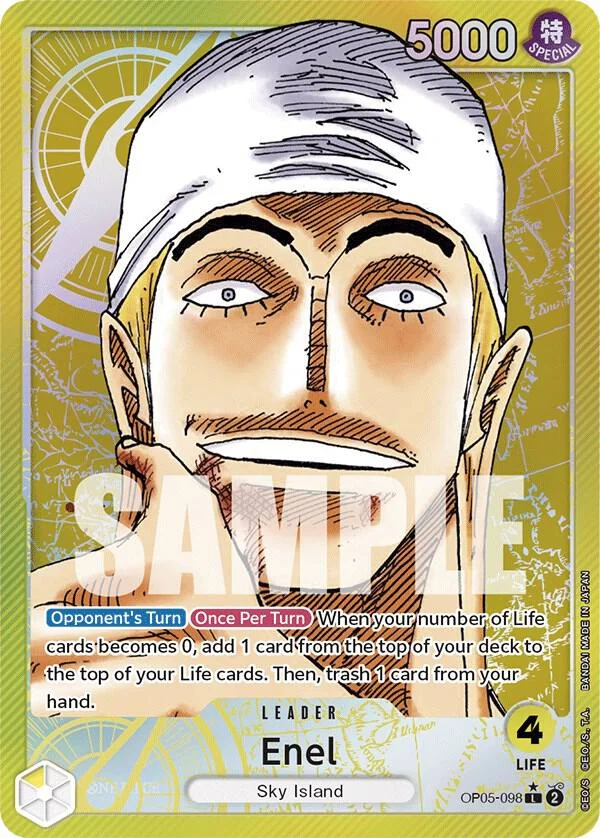 Enel, Awakening of the New Era OP05-098